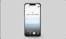 Aula real mostrando a conversa com a assistente de IA no celular